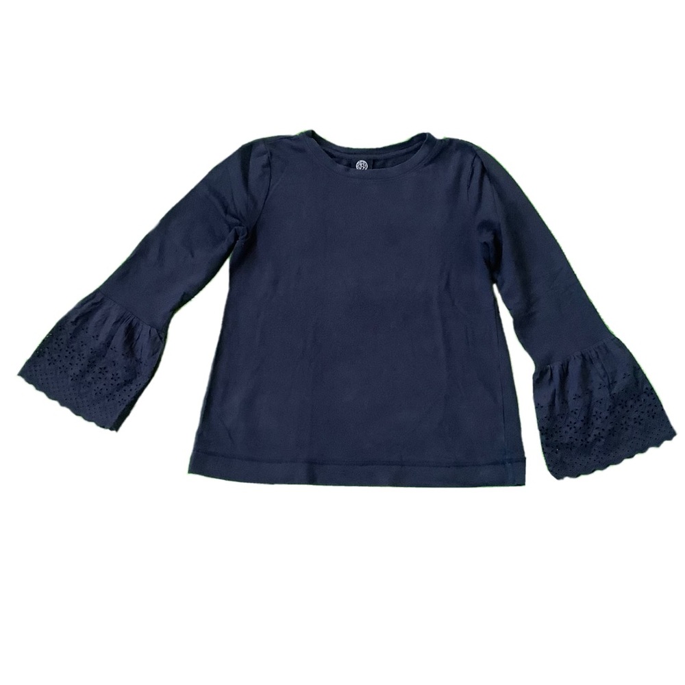 Bobeau Women’s Dark Navy Long Sleeves Top / Medium